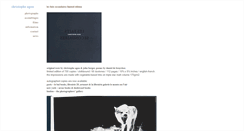 Desktop Screenshot of christopheagou.com